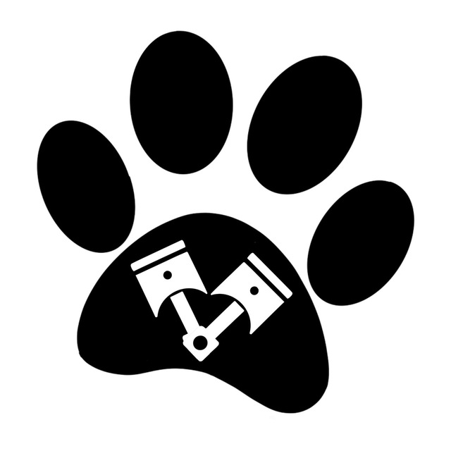 Paws 'n' Pistons logo